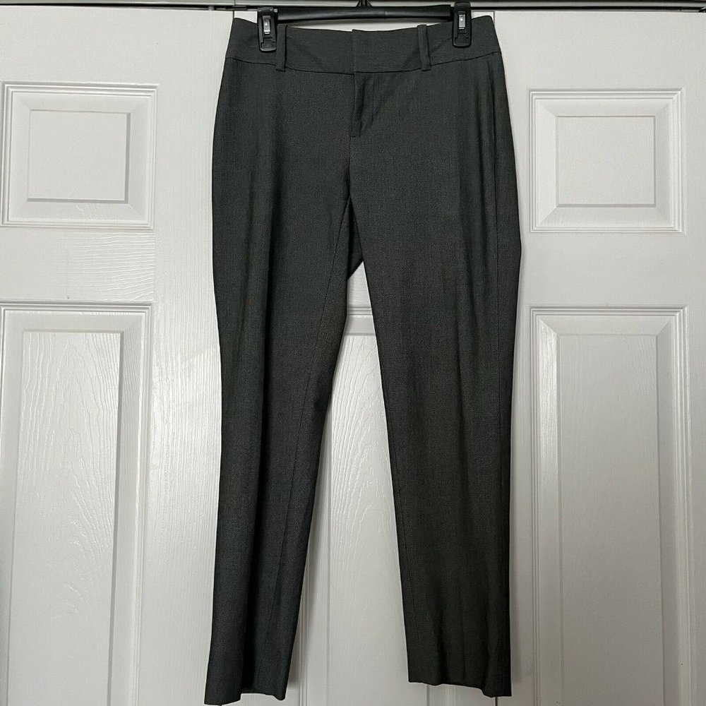 Calvin Klein dress pants size 2 herringbone color grey ankle length